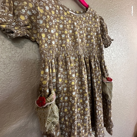 Matilda Jane Serendipity Sugar & Spice floral lap dress w/ dizzy ruffle leggings - Picture 3 of 9